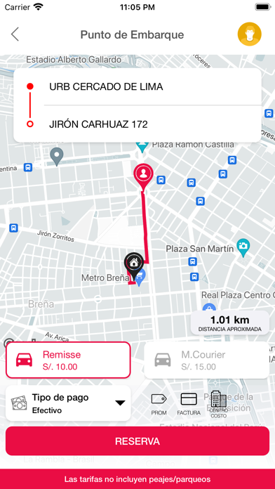 Aló Taxi Cliente Screenshot