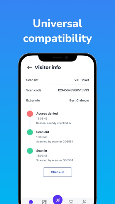 ScanTicket Pro Screenshot