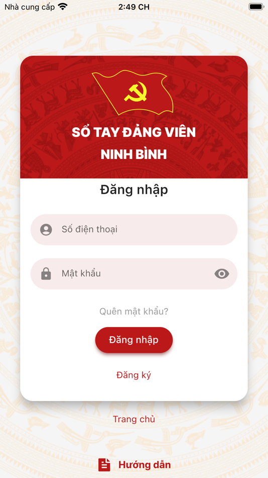 Sổ tay Đảng viên Ninh Bình - 1.0.6 - (iOS)