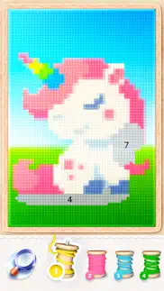 magic cross-stitch: pixel art iphone screenshot 3