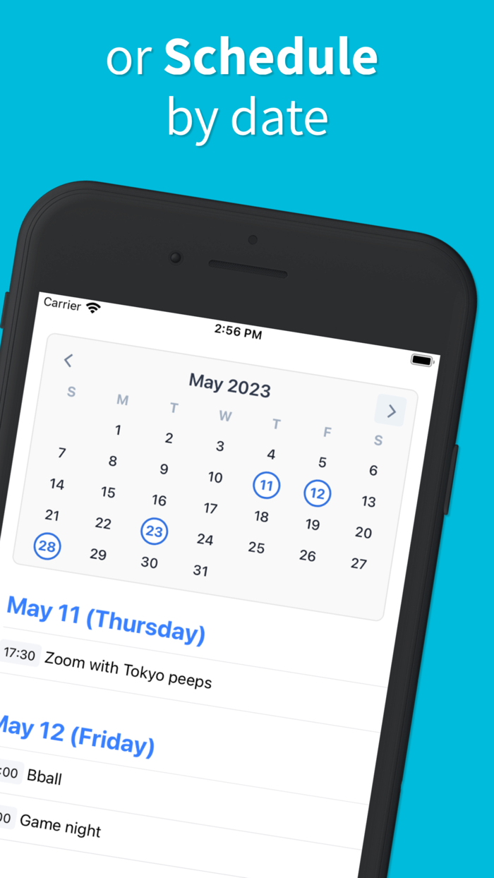 Motidayt Habits Tasks Goals