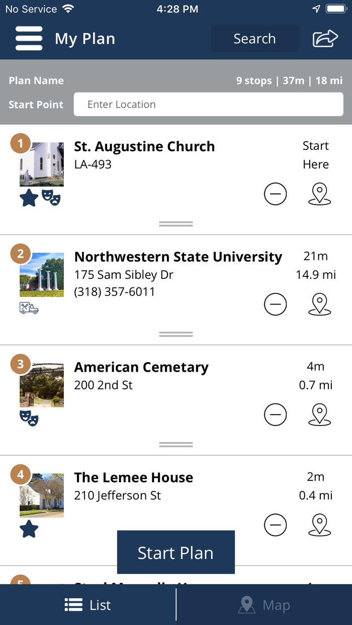 No Mans Land Trip Planner