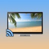 Beach views on TV icon