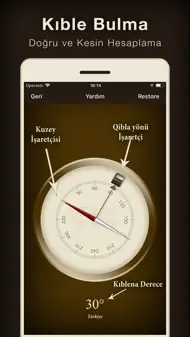 Kıble Yönü Bul (Qibla Finder) iphone resimleri 3