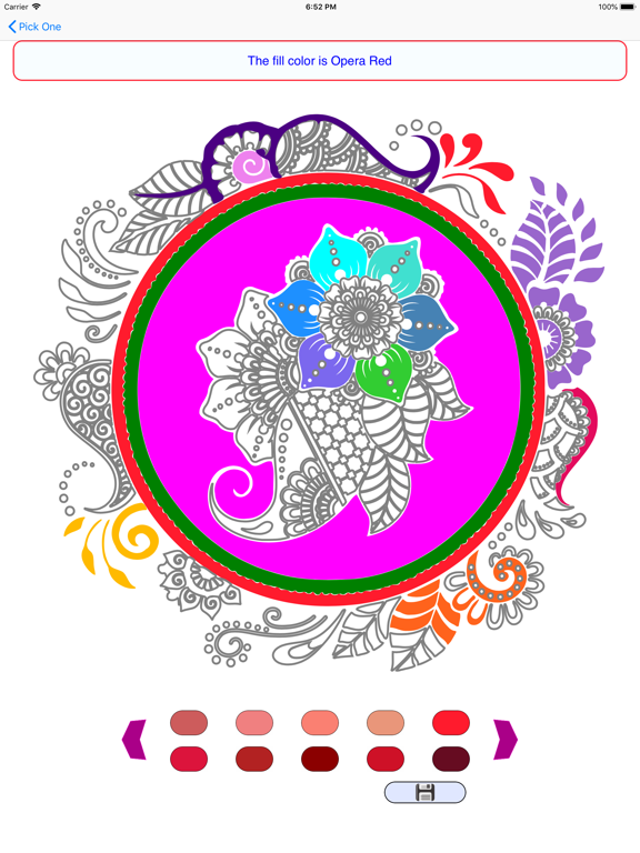 Screenshot #4 pour Live Animated Coloring Book