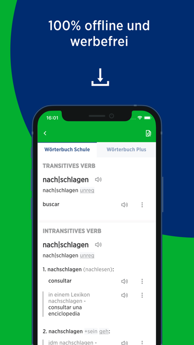 PONS Schule Wörterbuch Screenshot