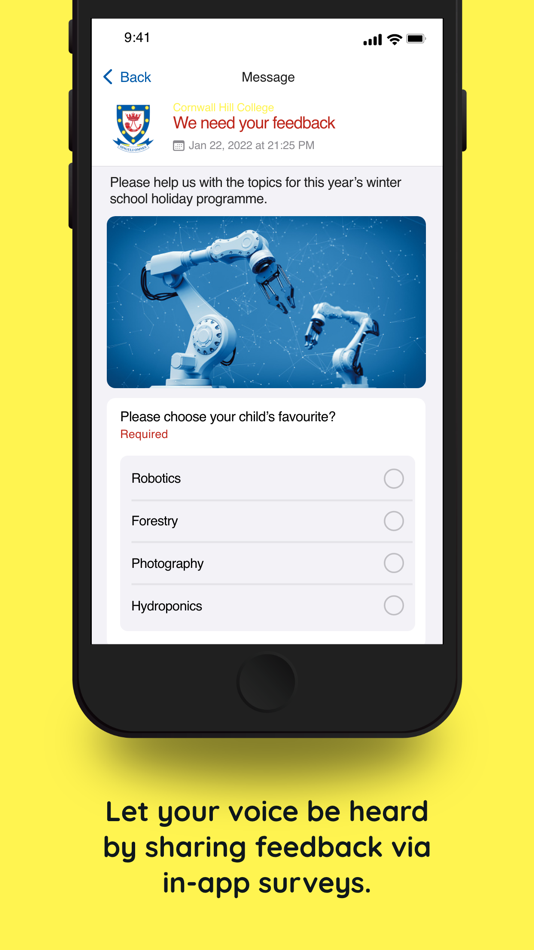 #2. Cornwall Hill College (iOS) Podle: d6 group (Pty) Ltd