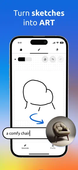 Game screenshot AI Drawing Generator DoodleAI mod apk