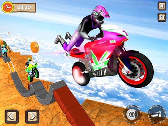 Screenshot #5 pour Racing Stunt Bike Moto Xtreme