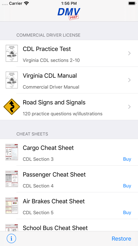 Virginia CDL Test Prep - 6.0 - (iOS)