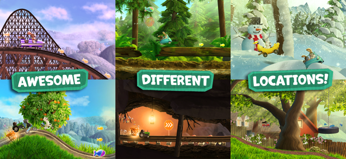 Pet Racing Super Go-Kart Bikes