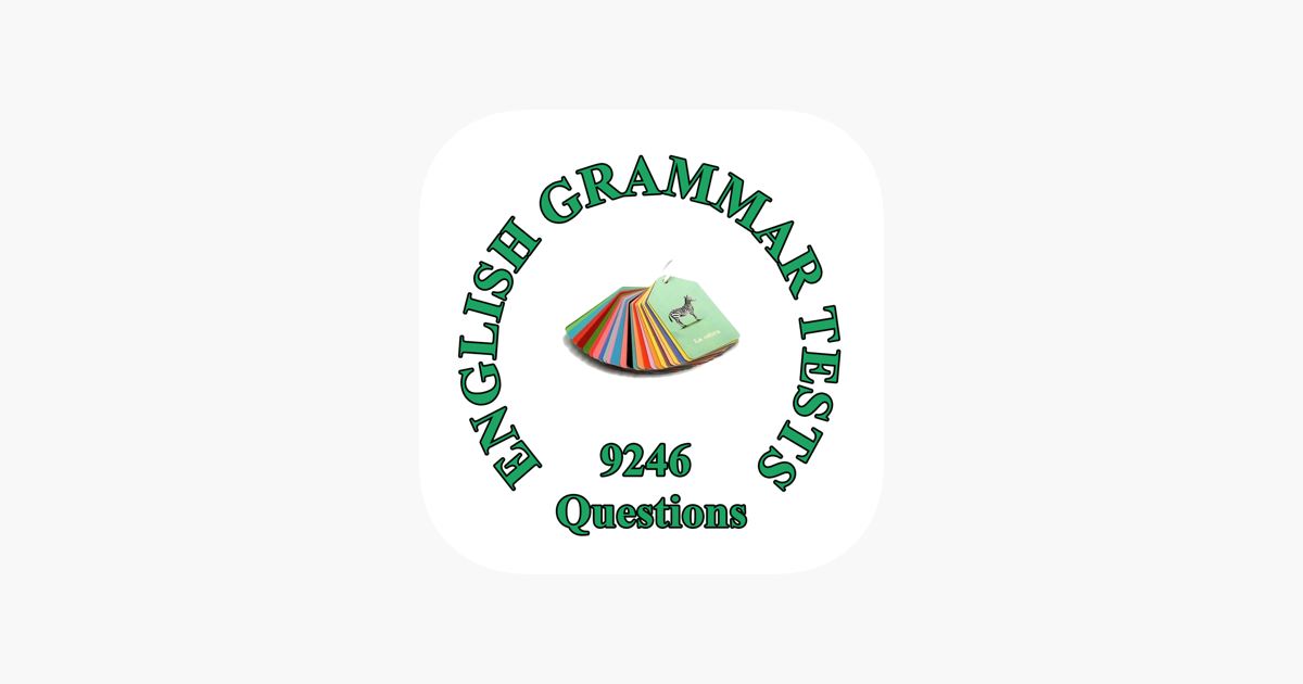 English Grammar Tests (9246) on the App Store