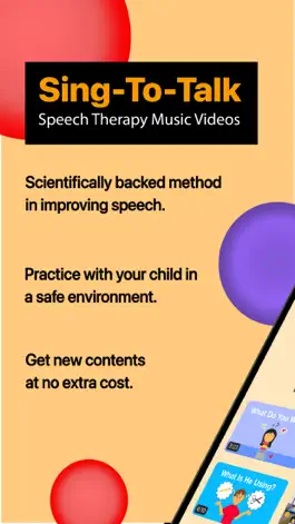Game screenshot Sing to Talk - Speech Therapy mod apk
