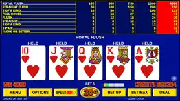 video poker ™ - classic games iphone screenshot 2