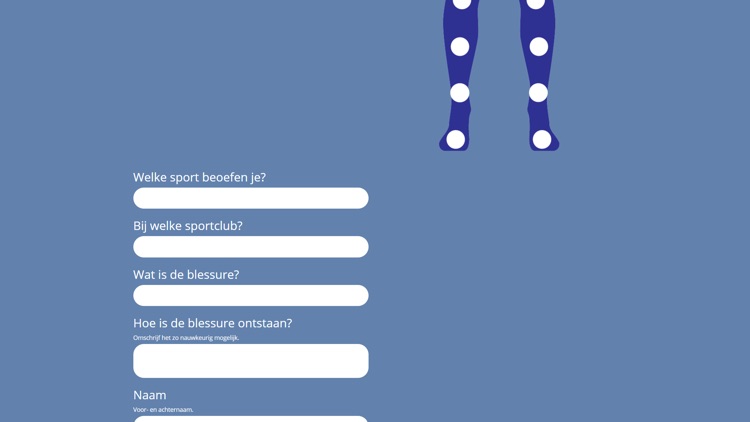 SKS Fysiotherapie blessure