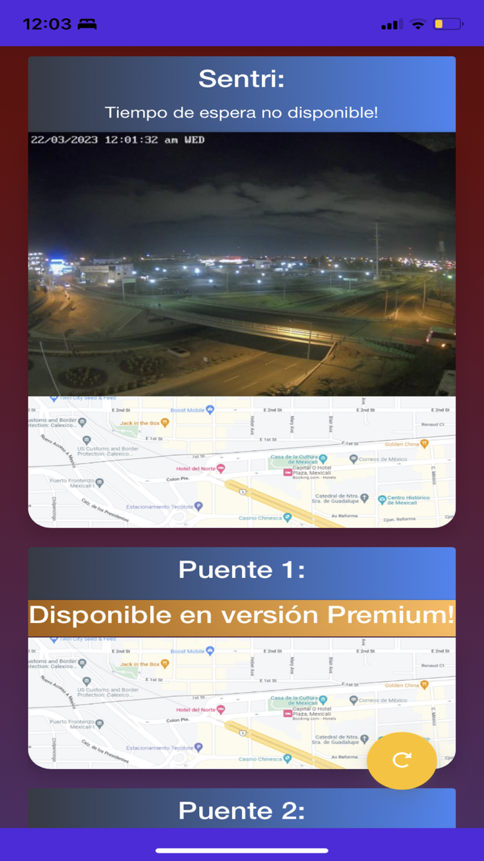 Cruce Directo Garitas