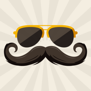 Mustache Stickers Pack For Men