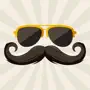 Mustache Stickers Pack For Men