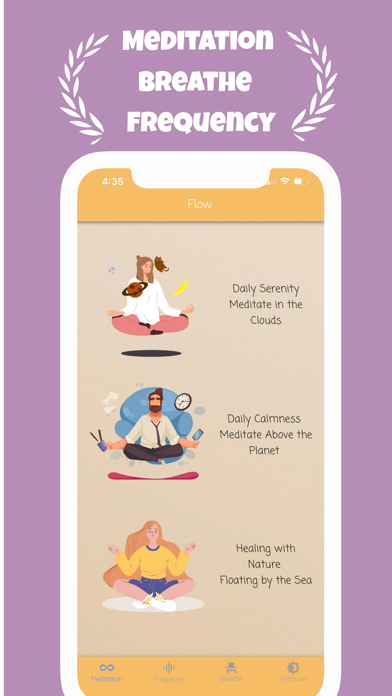 Flow: Meditation & Breathe Screenshot