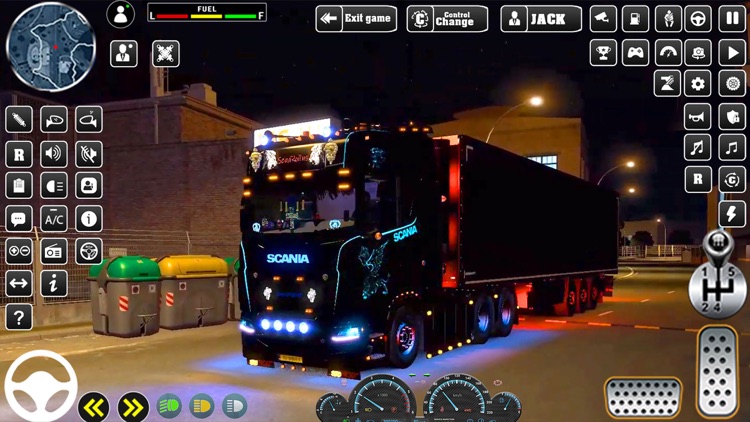 Europe Truck Simulator Game 3D screenshot-3