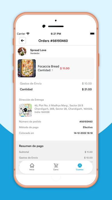 Speedy Delivery & Pickup Screenshot