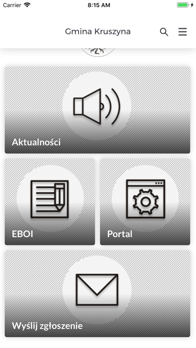 Gmina Kruszyna Screenshot
