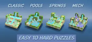 Flow Water Fountain 3D Puzzle screenshot #2 for iPhone