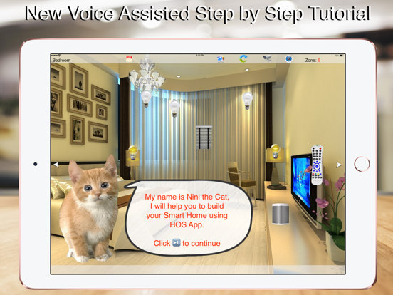HOS Smart Home digitalSTROM iPad app afbeelding 8