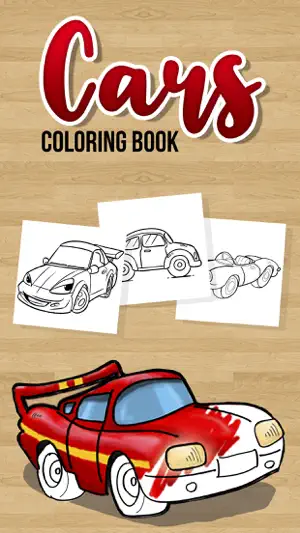 Cars Coloring Game Book screenshot 1