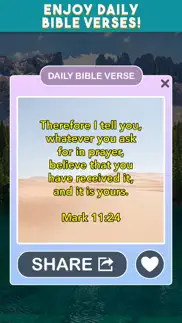 biblescapes: bible word puzzle iphone screenshot 2