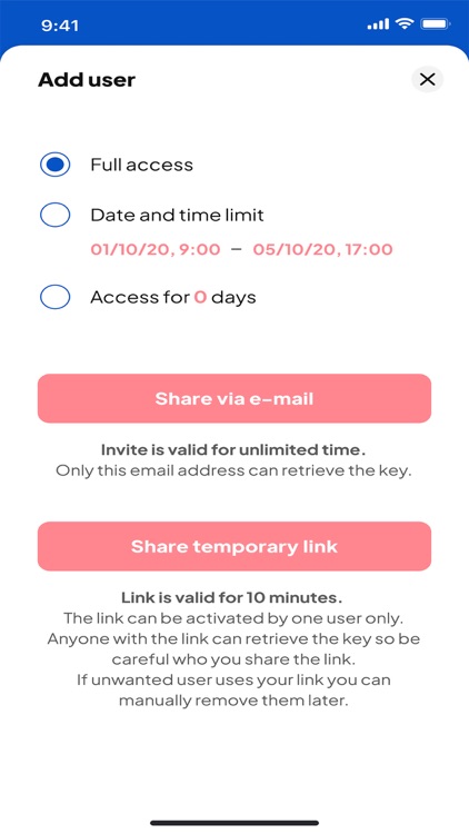 BLE Locking – digital keys screenshot-4