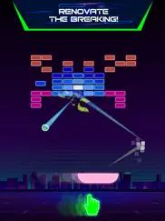 neon brick breaker айпад изображения 1