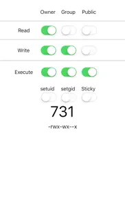 chmod calculator iphone screenshot 3