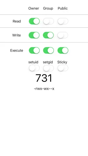 Chmod Calculator screenshot 3