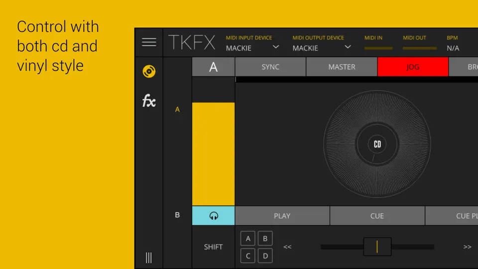 TKFX - Traktor Dj Controller iPhone Ekran Görüntüsü 2