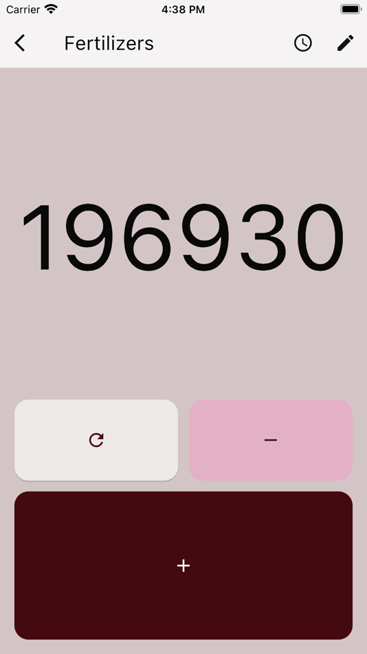 #8. Counter: History & Widgets (iOS) By: Danylo Horielov
