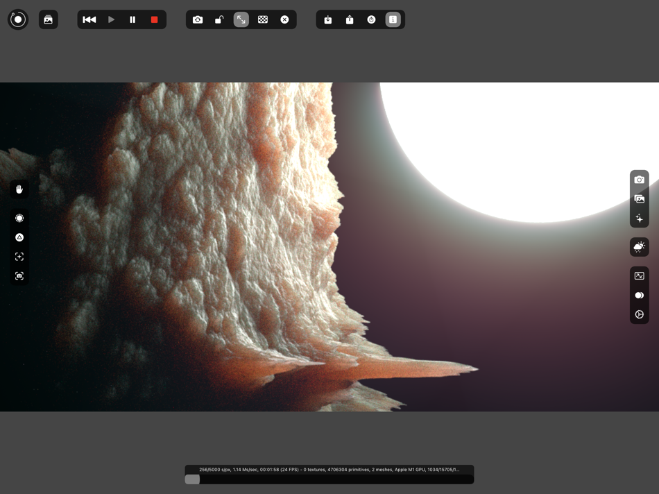 #8. Octane X (macOS) By: OTOY inc.