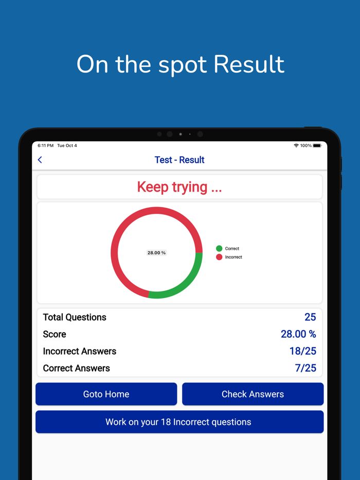 Tennessee CDL Permit Practice