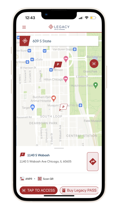 Legacy Parking Screenshot