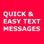 Quick Easy Text Messages App Contact