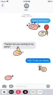 gnocchi animated emoji iphone screenshot 3