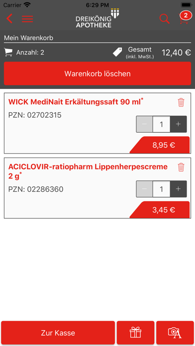 Apotheke Dreikönig-Apotheke Screenshot