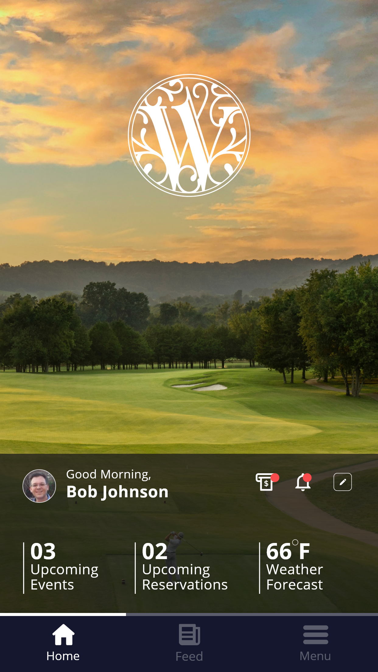 Westhaven GC Member App