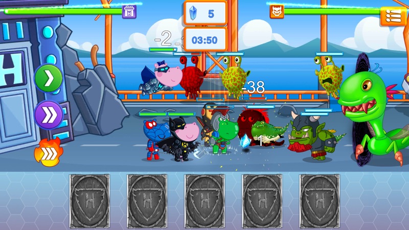 Hippo: Batalla de Superhéroes screenshot 1