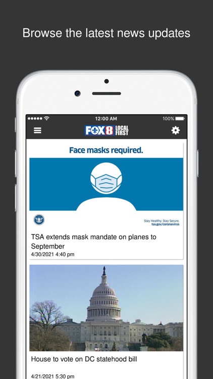 FOX 8 WVUE Mobile screenshot-1