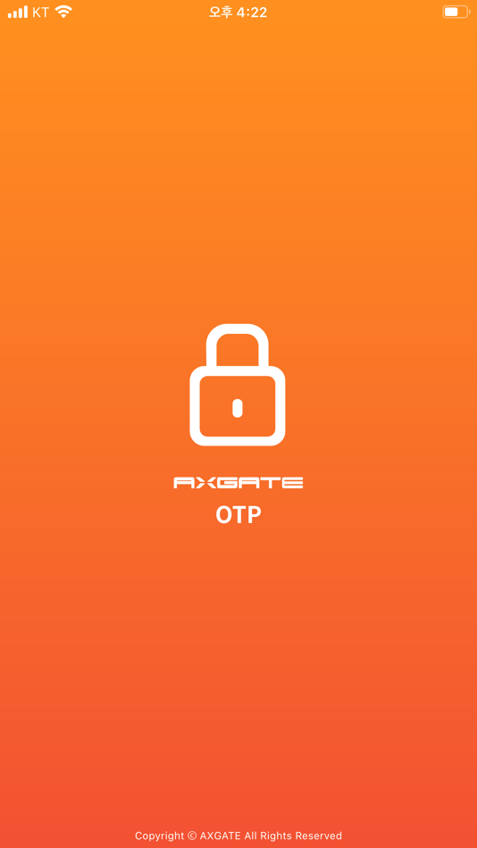 #1. AXGATE OTP (iOS) Podle: AXGATE Co., Ltd.