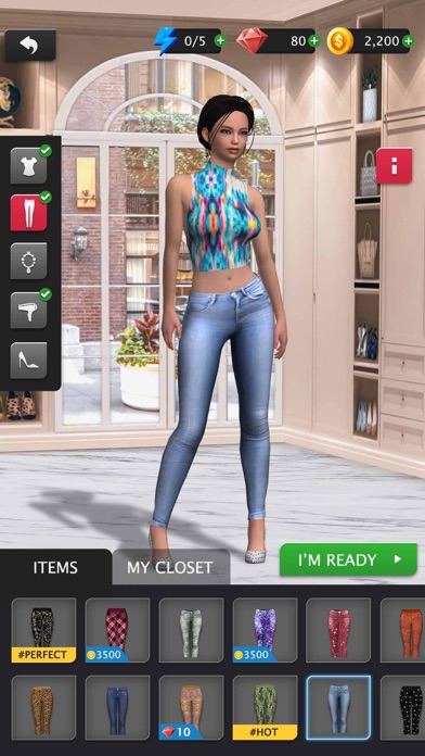 Fashion Makeover Dress Up Game Screenshot