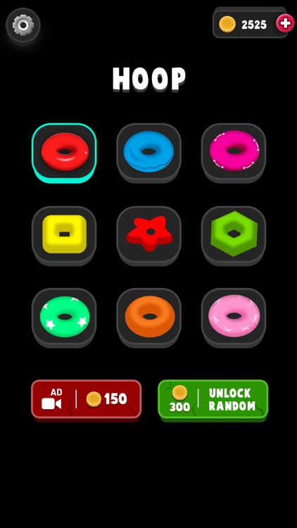 Hoop Stack Game - Color Sort
