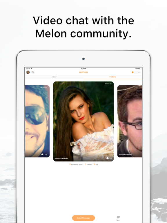 Melon - Meet new people screenshot 2