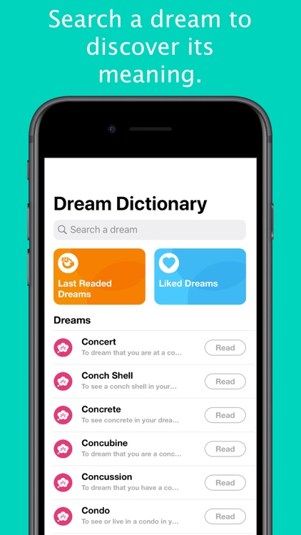 Dream Dictionary & Meaning